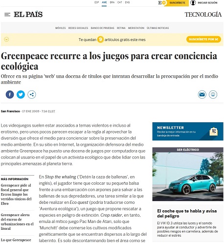ElPais_Greenpeace_videojuegos